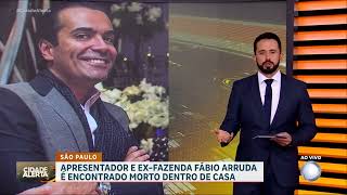 Fábio Arruda é encontrado morto dentro de casa  Cidade Alerta [upl. by Nannahs217]