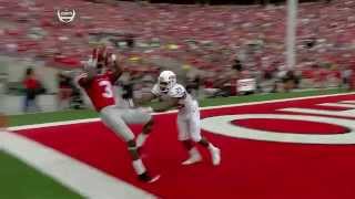 Michael Thomas 23YD TD vs NIU [upl. by Ynafetse]