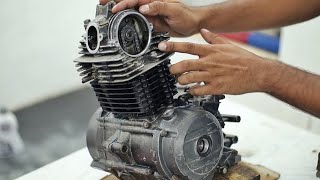 Bajaj Platina 100  Engine Rebuild  Ultimate Guide [upl. by Dorthy]