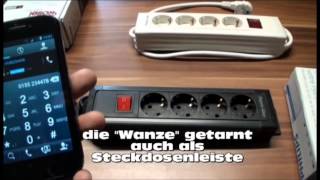 Abhören mit dem Handy Abhörgeräte Spionage Audioüberwachung Gsm Wanze [upl. by Dario423]