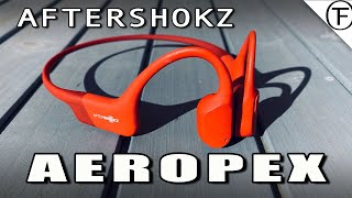 Aftershokz Aeropex Review  Bone Conduction Headphones [upl. by Rambert]