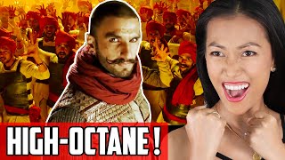 Malhari Music Video Reaction  From Bajirao Mastani Ranveer Singh In A HighOctane Dance From India [upl. by Jaehne596]