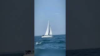 Catalina 34 Sailing Lake Michigan daysailorc34 [upl. by Deborah598]