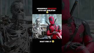 Deadpool amp wolverine viral Dance Skeleton 😀 shortsfeed trending viralvideo youtubeshort [upl. by Haelat]