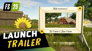 LandwirtschaftsSimulator 25 – LaunchTrailer [upl. by Eigger]