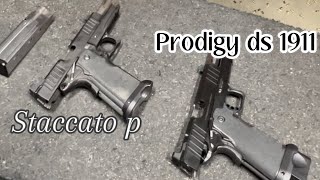 Springfield prodigy ds takes on Staccato p 🚨🚨 Some range shooting [upl. by Aihpos596]