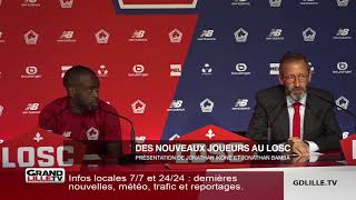 Les nouvelles recrues du LOSC [upl. by Danais]