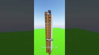 An elevator for my grandpa in Minecraft  👴 ⛏️ shorts [upl. by Gnaoh]