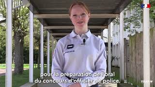 Conseils de Lucie sur loral du concours dofficier de police [upl. by Roper896]