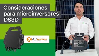 Características del MICROINVERSOR DS3D de apsystems [upl. by Avehsile205]