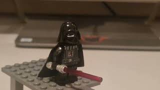 Lego Star Wars Stop Motion Bespin Duel Part 2 [upl. by Batholomew]