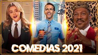 10 Películas COMEDIA más ESPERADAS en 2021 🎬 [upl. by Macomber772]