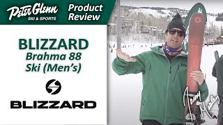 Blizzard Brahma 88 Ski Mens  W2324 Product Review [upl. by Carrnan]