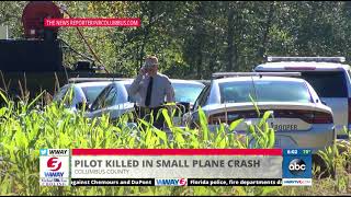 Pilot killed in plane crash outside of Whiteville [upl. by Gigi]