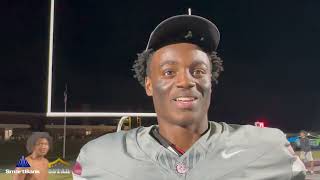 SmartBank Post Game Bearden QB DJ Hunter [upl. by Ojoj]