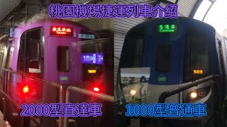 【全台灣高運量捷運最快的車】桃園機場捷運列車介紹 [upl. by Navac]