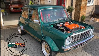 Mini 1275 GT Twin cam 16V Turbo Drive out [upl. by Bradford]