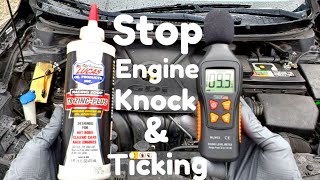 How to stop engine knock or ticking with Lucas TB Zinc plus [upl. by Harts270]