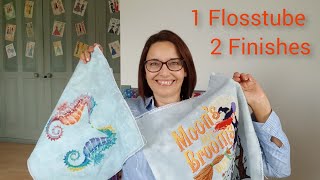 Simply in Stitches FlossTube Sharing my Cross Stitch Finishes  New Start amp Projects [upl. by Gearhart]