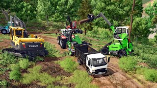 FS25  Map Hutan Pantai 001  Forestry Farming and Construction  LS25 [upl. by Legyn]