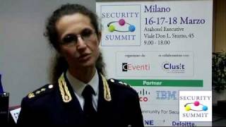 Fabiola Trefiletti Polizia Postale Security Summit Milano 2010 [upl. by Acim868]