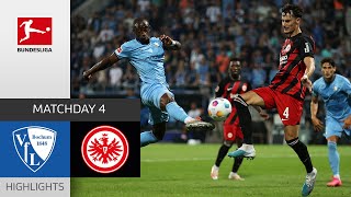 Heated Duel in Bochum  VfL Bochum  Eintracht Frankfurt 11  Highlights  MD 4 – Bundesliga 2324 [upl. by Cathe]