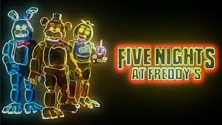 The Entire Five Nights at Freddys Movie Vocoded to FNAF 1 Song [upl. by Domel143]