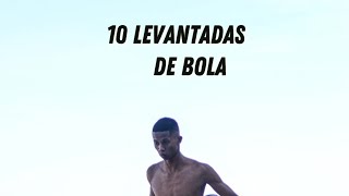 10 levantadas de Bola  10 soccer flick up [upl. by Sarat]