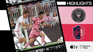 Inter Miami CF vs St Louis CITY SC  6 Goal Barrage  Full Match Highlights  June 1 2024 [upl. by Hannahoj]