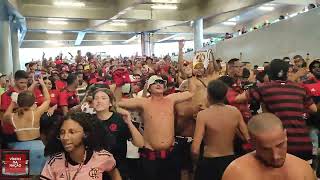 DESCIDA DA TORCIDA DO FLAMENGO CONTRA O NOVA IGUAÇU  FLAMENGO OUTRA VEZ EU VOU TE APOIAR [upl. by Kcirde]