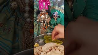 Bhagwan ko Bhog kese lagana chaiye shortsvideo vashnavi creation [upl. by Orabla]