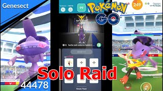 Solo Genesect Raid I Pokémon GO deutsch Berlin 1243 [upl. by Richara375]