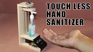 DIY Arduino based Touch Free Hand sanitizer dispenser [upl. by Sewel286]