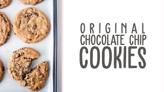 Original Chocolate Chip Cookies by Toll House  Recipe Feature [upl. by Gillette]