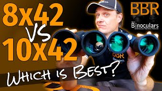 8x42 vs 10x42 Binoculars  Which is Best [upl. by Neelhsa]