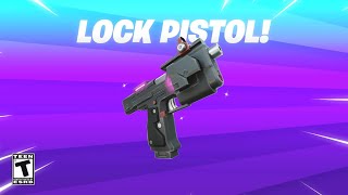 lock pistol is back in Fortnite [upl. by Aicatsanna]