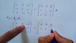 INVERSE OF MATRIX IN HINDI [upl. by Spain]