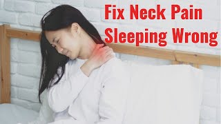 Fix Your Neck Pain after Sleeping Wrong [upl. by Odnaloy]