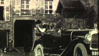 Citroen 5CV au Chatelet en Brie original film 1927 [upl. by Lipinski]