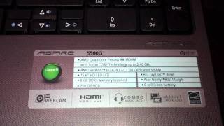 First Hands On with the Acer Aspire 5560G with the new AMD Llano APU [upl. by Haimes102]