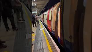 Happy Sunday from Canning Town underground station  jubilee line towards Stanmore underground [upl. by Idnak]