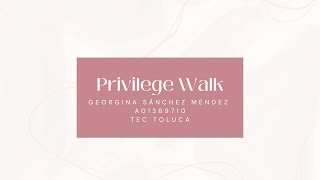 Privilege Walk  Reflexión [upl. by Dierdre210]