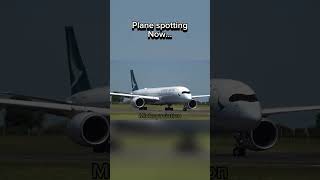 Plane spotting now vs then ✈️🤩 plane planegeek [upl. by Emsoc]