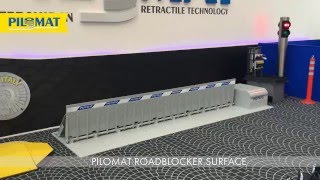 Pilomat Road Blocker Surface  Intertraffic Amsterdam 2016 [upl. by Margo]