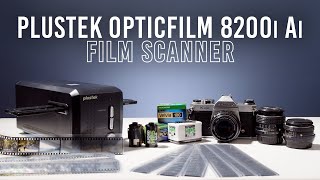 Plustek OpticFilm 8200i Ai Film Scanner  Quick Look [upl. by Marguerie]