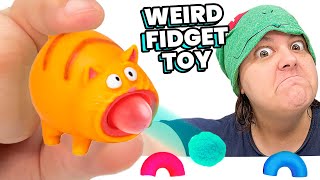 SUPER Unique amp WEIRD Fidget Toys Unboxing Review [upl. by Zumwalt]