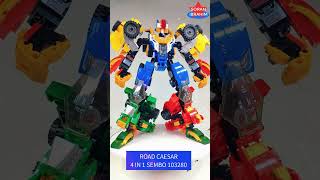 Transformers Combiner  Road Caesar ⚡️ Speed Build How to make a Robot Lego Combiner Sembo 103280 [upl. by Auqinihs28]