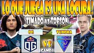 OG VS TUNDRA BO3GAME 1GRAN FINALTIMADO WISPER CEB BZM VS TOPSON WATSONDREAMLEAGUE SEASON 23 [upl. by Ytineres834]