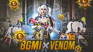 VENOMxBGMI Squad wipes💀BGMI Gameplay [upl. by Megen]