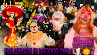 DÍA DE MUERTOS EN MEXICO 2024  HALLOWEEN IN MEXICO 2024 🎃 [upl. by Novyert]